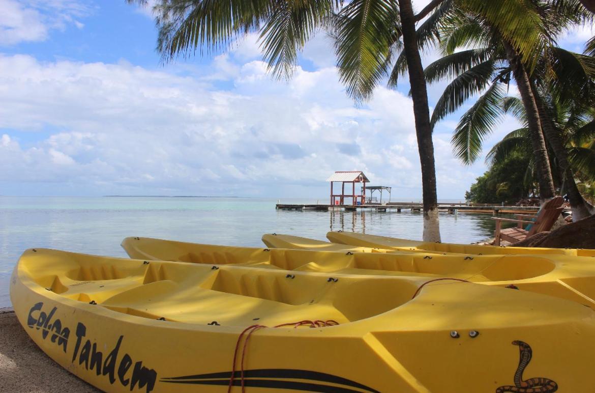 Blue Marlin Beach Resort Dangriga Buitenkant foto