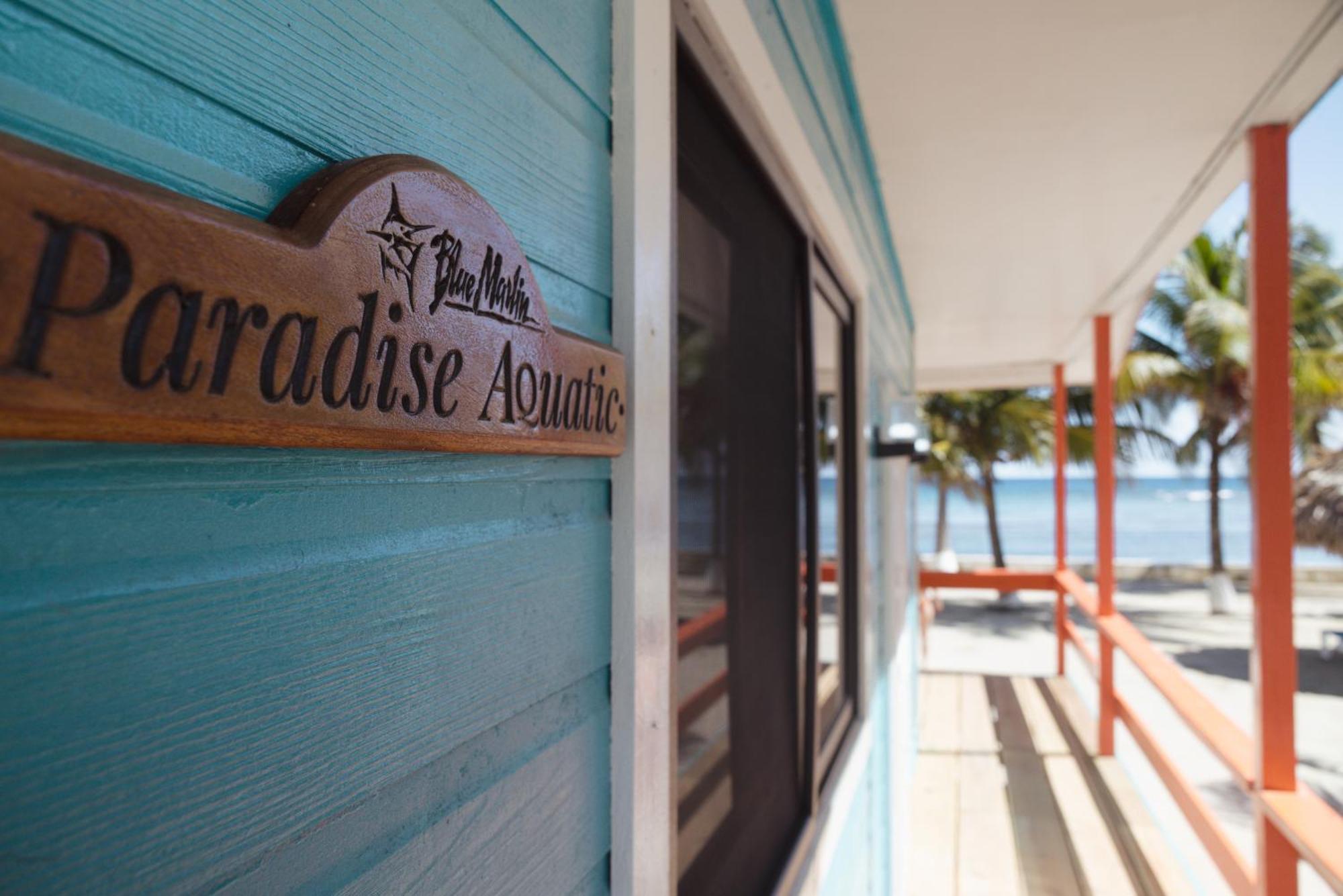 Blue Marlin Beach Resort Dangriga Buitenkant foto