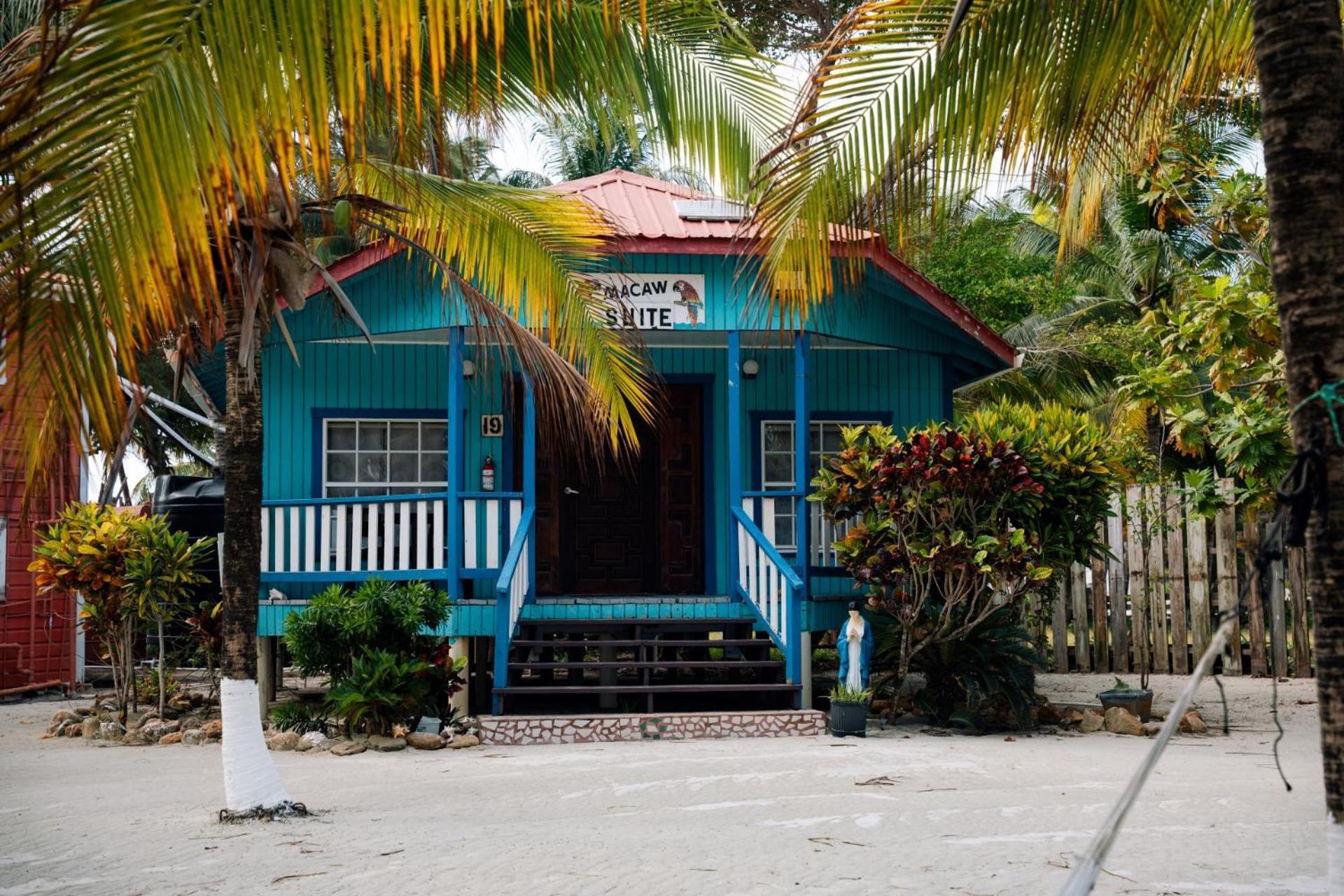 Blue Marlin Beach Resort Dangriga Buitenkant foto